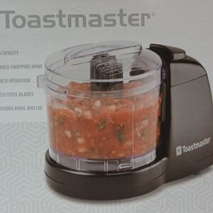 Toastmaster Black Electric Food Processor